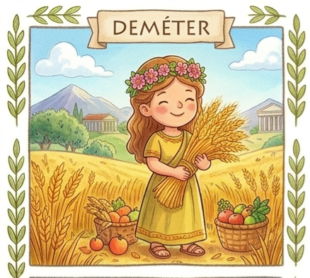 Ilustración de Deméter