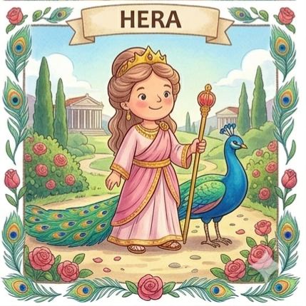 Ilustración de Hera