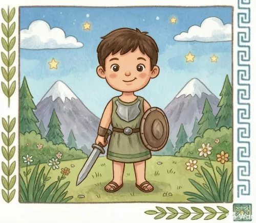Ilustración de Teseo